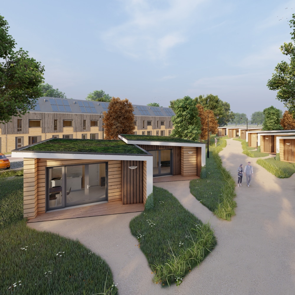 Bunschoten Definitive Render 6 1000 1000 Tala bouwt tiny houses in Bunschoten