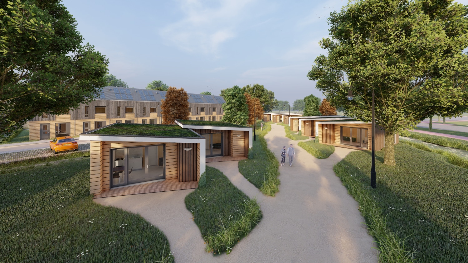 Flexwoning Tala project In de Bocht Bunschoten