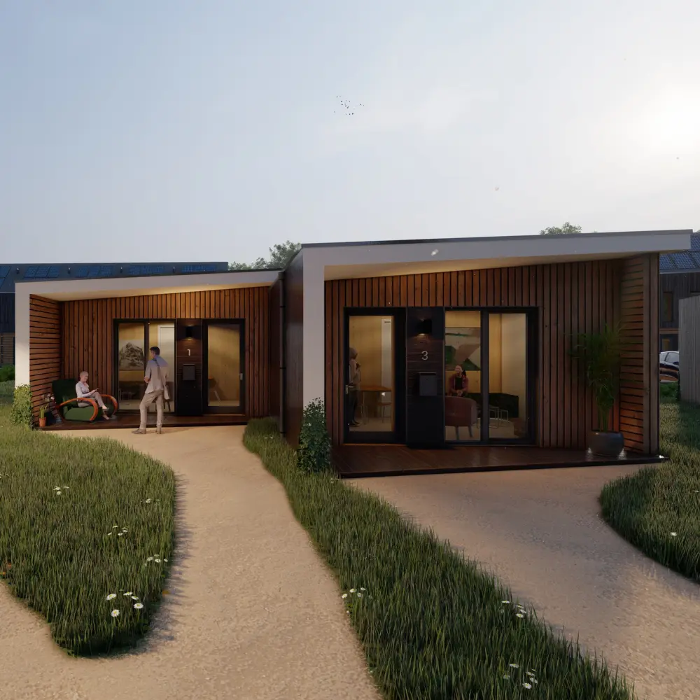 In de bocht - flexwoningen 1 In de bocht - flexwoningen 1